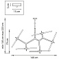 742107 Lightstar Struttura подвесной светильник, 6Вт, черный — фото 1