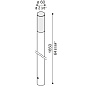 Kit-03 Line Post H1500 Lombardo, светильник