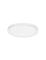 Triac Dimmable Matt White Metal & Acrylic LED 50 Watt 220-240 Volt 2750Lm 3000K IP20 D: 56 H: 7.5 cm