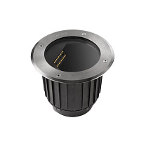 Recessed uplighting IP65/IP67 Gea Wall Washer ø185mm LED 17W 3000K AISI 316 stainless steel 618lm