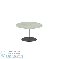 СТОЛИК BUTLER Ø60CM H35CM АНТРАЦИТОВЫЙ ЛАВАСТОН НЕФРИТ Royal Botania