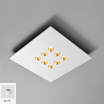 CONFORT PLAFONIERA 36W QUADRATA 2700K  BIANCO-BIANCO PERLA