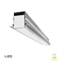 Trimless-In  -113cm 46W 230V 4K-Grey