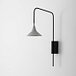 Artemide Unterlinden AP LED out алюминиевый настенный светильник для балкона и арок — фото 1