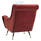 112200 Chair Giardino cameron wine red Eichholtz