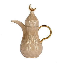Extravaganza peacock caramel dallah кофейник, Villari