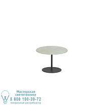 СТОЛИК BUTLER Ø40CM H28CM АНТРАЦИТОВЫЙ ЛАВАСТОН НЕФРИТ Royal Botania