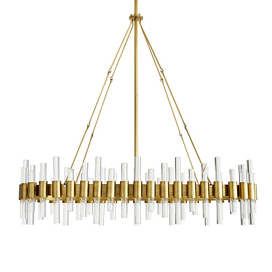 89130 Haskell Oval Chandelier Arteriors люстра