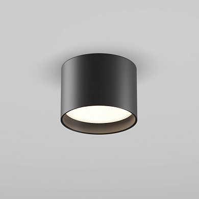 Потолочный светильник Maytoni Glare 7W 370лм Черный C127CL-L7W4K-B