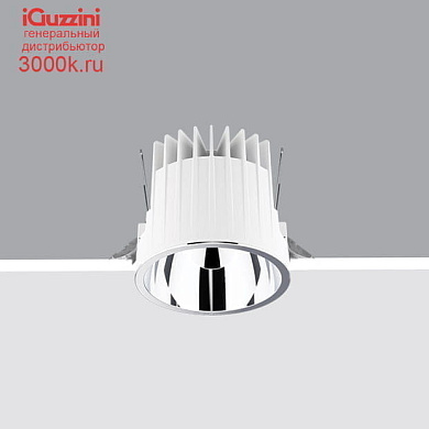 QM78 Reflex iGuzzini Minimal fixed recessed luminaire Ø 153 mm - Medium beam - UGR < 19 - DALI.