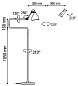 Торшер Lampe Gras N°411 DCW éditions — фото 4