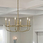 Capitol Hill 22" 6 Light Chandelier Classic Bronze люстра 52304CLZ Kichler — фото 4