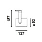 QH27 Front Light iGuzzini Warm White - Flood optic - DALI