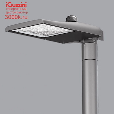 EX09 Street iGuzzini Pole-mounted system - ST1 optic -  Warm White - DALI - ø 46-60-76mm - Zhaga