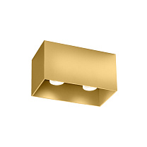 BOX 2.0 LED, золотой брашированный, 2700 K, 16.1 Вт