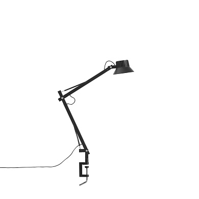 Dedicate Table Lamp настольный светильник Muuto Black w. Clamp - S2 DETBLS2301