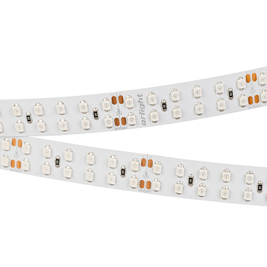 008774 Arlight Лента RT 2-5000 24V Yellow 2x2 (3528, 1200 LED, LUX)