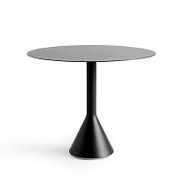 Palissade Cone Table Ø90 см, сталь, порошковая окраска, антрацит / основание бетон