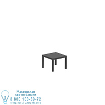 СТОЛ TABOELA 50X50CM АНТРАЦИТОВЫЙ + КЕРАМИЧЕСКАЯ СТОЛЕШНЯ ЧЕРНЫЙ Royal Botania