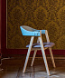 Mathilda Штабелируемый деревянный стул с подлокотниками Moroso PID437868