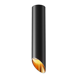 C044CL-01-30GU10-B Maytoni Lipari потолочный светильник черного цвета с удлиненным корпусом