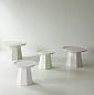 607988 Normann Copenhagen Pine Приставной столик Ø65 см, светло-зеленый — фото 3