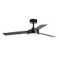 34261 Faro BARTH Black ceiling fan люстра-вентилятор матовый черный — фото 4