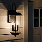 Holmden 21" 2 Light Outdoor Wall Light Textured Black уличный настенный светильник 39543 Kichler — фото 1