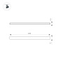 Трековый светильник Arlight MAG-MICROCOSM-STRIP-L600-10W — фото 1