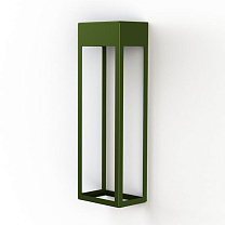 Hogar N° 2; Satin-finish PMMA Built-in LED 3000°K warm white 26W; Fern green