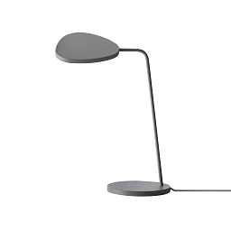 LEATBL05 Muuto Leaf настольная лампа с изогнутой стойкой серая