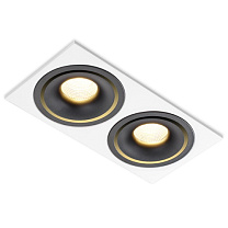 Потолочные светодиодные светильники Led technology SFERA R 22.30 W 2FW NO DIM черный + белый