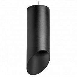 RP648787 Lightstar Rullo подвесной светильник черного цвета с изогнутым корпусом