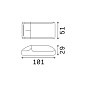 216324 Ideal Lux DYNAMIC DRIVER 1-10V 20W 350mA LED driver — фото 1