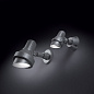 046181 Ideal Lux TERRA AP1 SMALL ANTRACITE уличный настенный светильник антрацит — фото 1