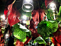 FLOWER POWER ANTHURIUM SQUARE Светодиодный потолочный светильник из муранского стекла VGnewtrend — фото 4