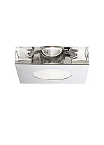 точечный светильник из полированной нержавеющей стали