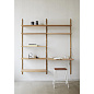 8421 Shelf Library Frama Книжный стеллаж белый 185.2x80 — фото 5