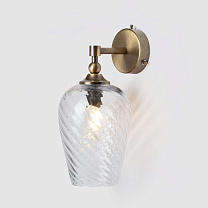 Twisted Optic Wall Light прозрачный