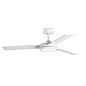 34260 Faro BARTH White ceiling fan люстра-вентилятор матовый белый