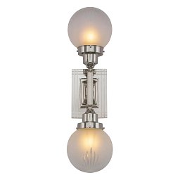 PP-534 Patinas lighting Paris вертикальное бра на два плафона-шара