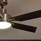 56" Guardian LED Indoor Ceiling Fan Brushed Stainless Steel люстра-вентилятор 330057BSS Kichler — фото 6