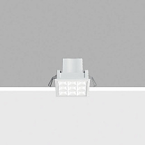 Laser Blade XS Frame recessed luminaire - 9 cells - General Lighting Pro - DALI 17.8W 1000.5lm - 3000K - CRI 90 - DALI-2 - Colour: White