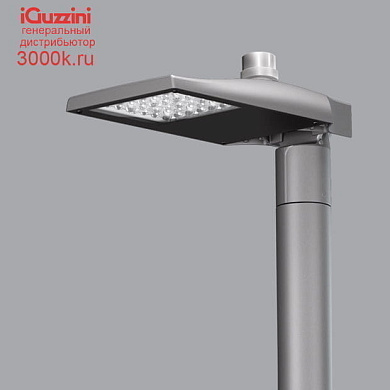 EW89 Street iGuzzini Pole-mounted system - ST1 optic -  Neutral White - DALI - ø 46-60-76mm - NEMA
