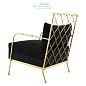 111088 Chair Bahamas vintage brass finish Eichholtz