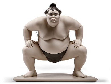 SUMO FIGHTER Фарфоровый декоративный предмет Lladro 1009080