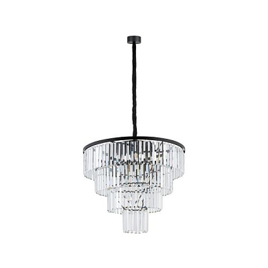 NW 7614 Nowodvorski Cristal BLACK L подвесной светильник черный