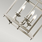 Подвесной светильник Larkin Kichler KL-LARKIN-P-M-NI шлифованный никель — фото 6