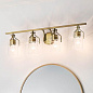 Everett 24" 4 Light Vanity Light Natural Brass настенный светильник 55080NBR Kichler — фото 2