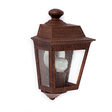 уличный настенный светильник классический коричневый 100W